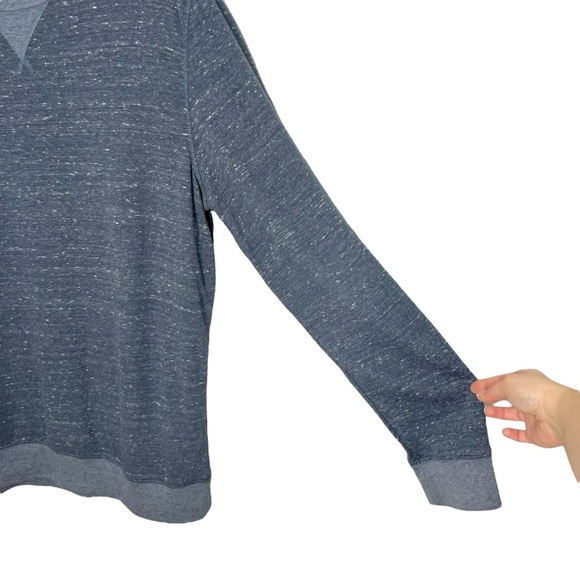 Sonoma Men’s Paramount Blue Double Knit Rayon Blend Crewneck Top - Picture 6 of 10